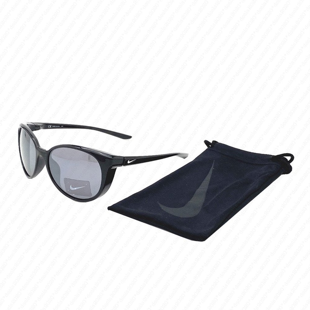 NIKE Essence CT8234 010 56mm Black White Sunglasses